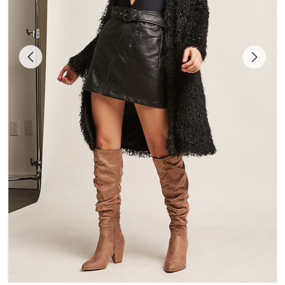 Yoki faux suede boots